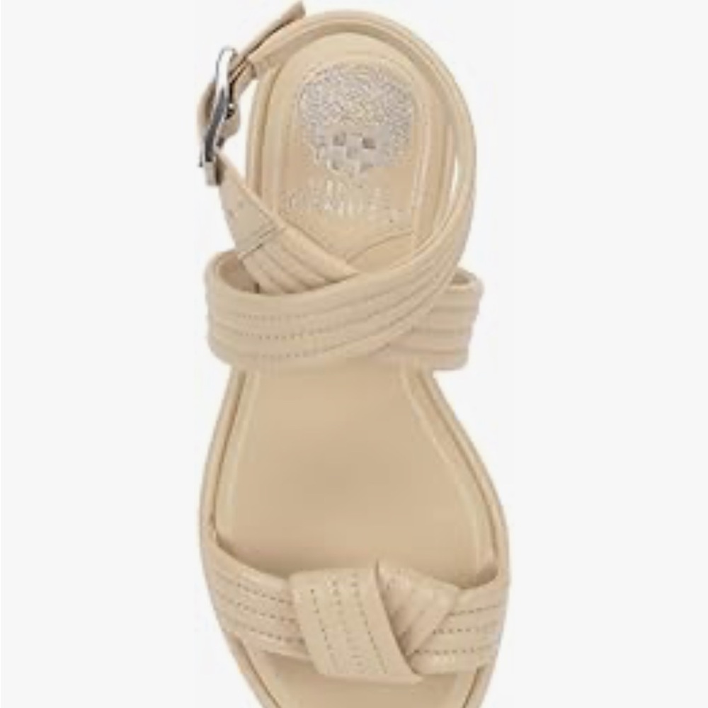 NIB Vince Camuto Women's ECRU Saida Sandal - size 8 - Picture 2 of 7